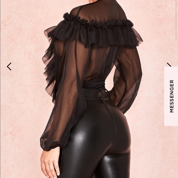 Ruffle bodysuit - Picture 5 of 11